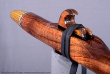Tasmanian Blackwood Native American Flute, Minor, Mid A-4, #K23H (5)